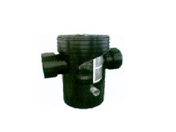 Rainwater effluent filtration device